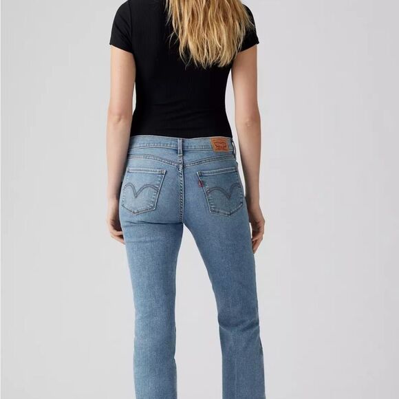 Levi’s Classic Bootcut Blue Denim Jeans Size 8 - Picture 2 of 9